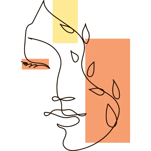 PTSD line illustration