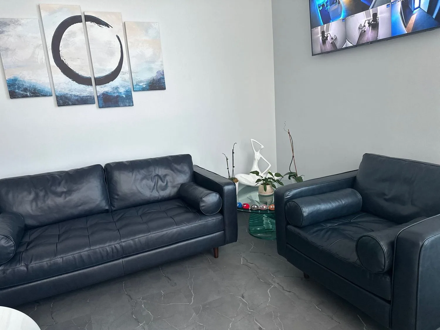 Zen Integrative Care waiting lounge NY