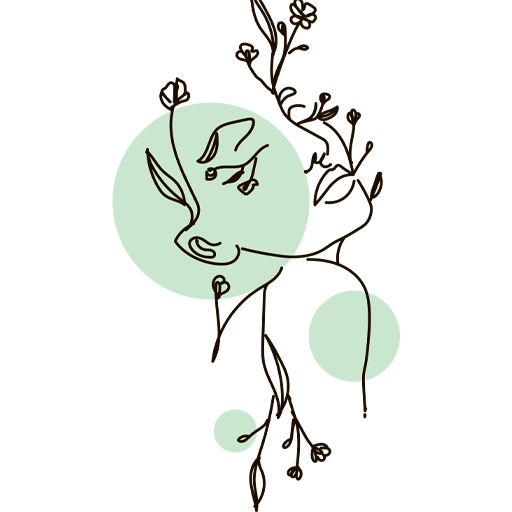 Mental health line illustration